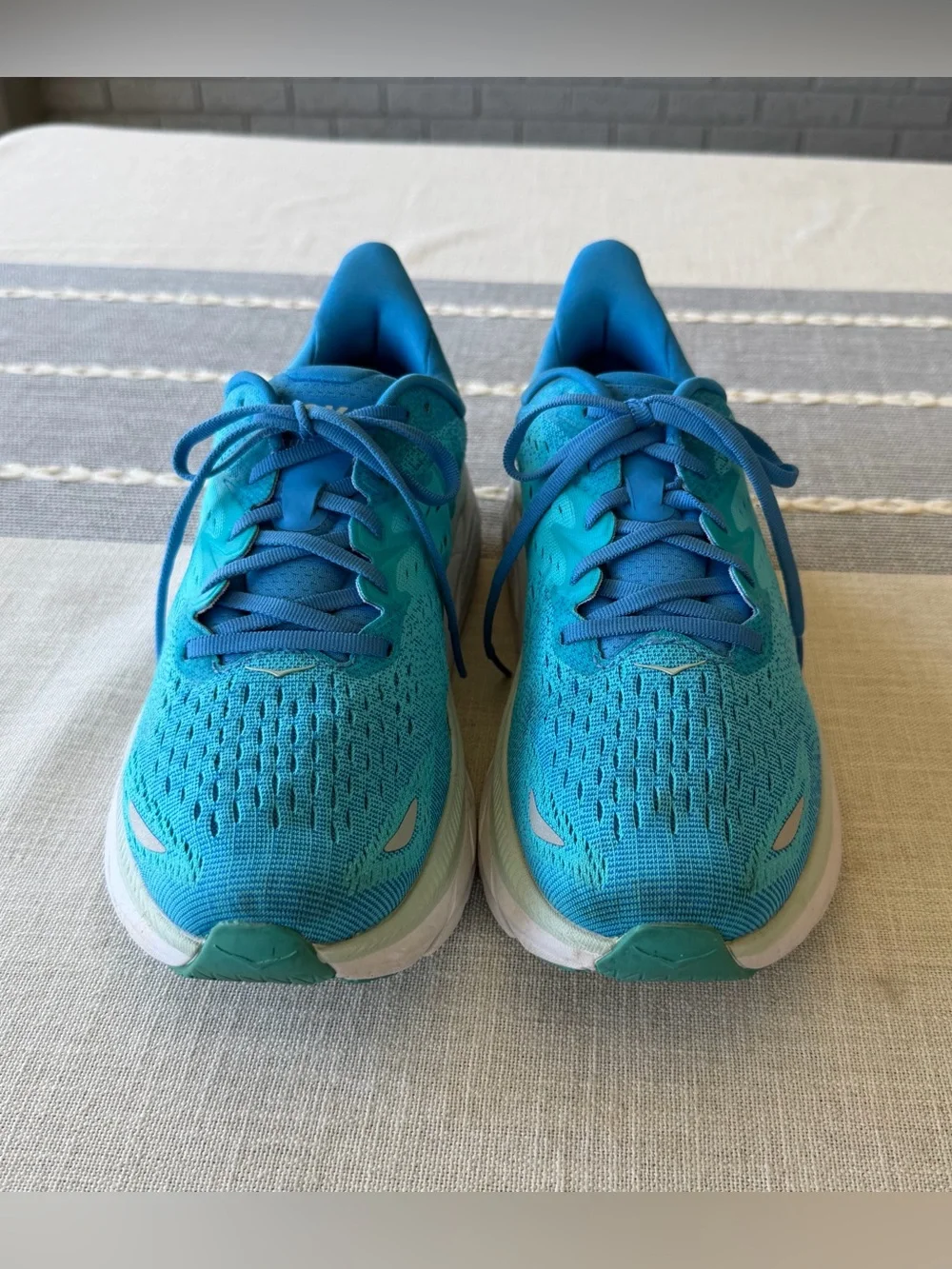 Hoka Clifton 8 Blue Men’s Athletic Running Shoes Size 8.5